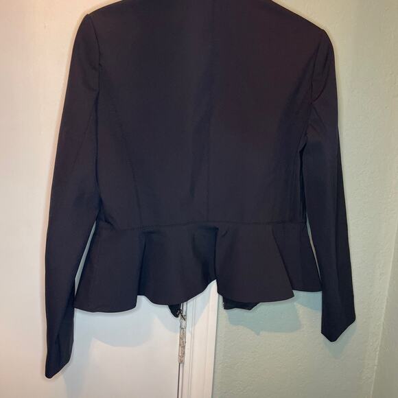 Rebecca Taylor Ava Jacket Black size 4 - Picture 7 of 8